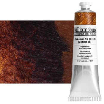 Williamsburg Handmade Oil Paint - Yellow Iron Oxide, 150ml Tube