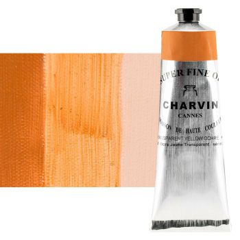 Charvin Fine Oil Paint, Transparent Yellow Ochre - 150ml