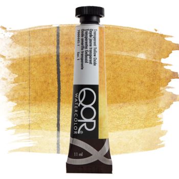 QoR Watercolor 11ml Tube - Transparent Yellow Oxide