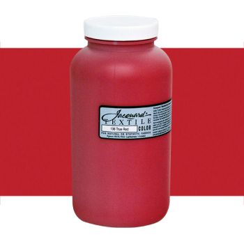 Jacquard Permanent Textile Color Quart Jar - True Red