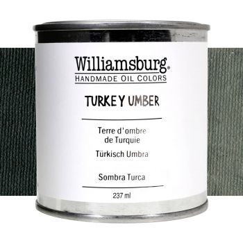 Williamsburg Oil Color 237 ml Can Turkey Umber 