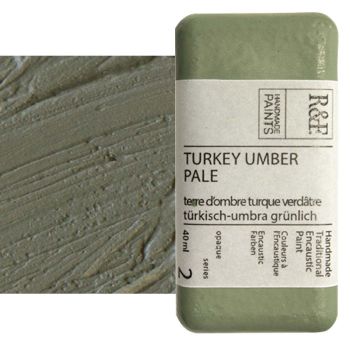 R&F Encaustic Paint 40 ml Turkey Umber Pale