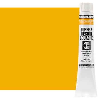 Turner Design Gouache Permanent Yellow Deep, 25ml