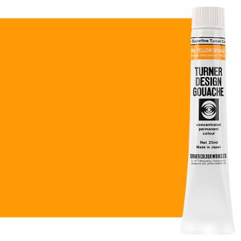 Turner Design Gouache Permanent Yellow Orange, 25ml