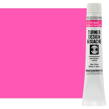 Turner Design Gouache Pink, 25ml