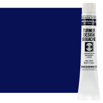 Turner Design Gouache Prussian Blue, 25ml