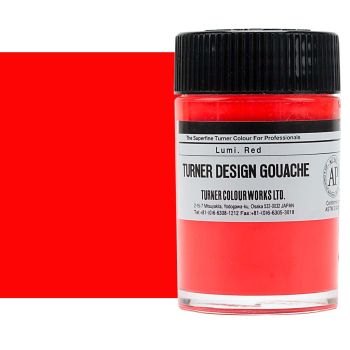 Turner Design Gouache Luminous Red, 40ml
