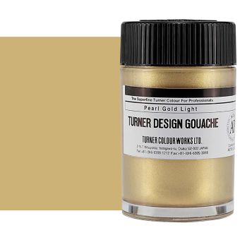 Turner Design Gouache Pearlescent Gold Light, 40ml