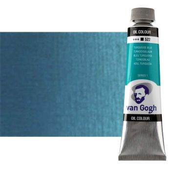 Van Gogh Oil Color, Phthalo Turquoise Blue 200ml Tube