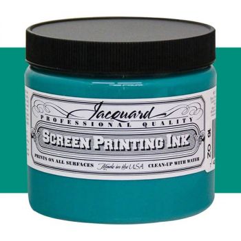 Jacquard Screen Printing Ink 16 oz Jar - Turquoise