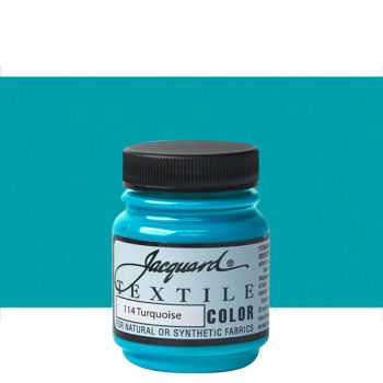 Jacquard Permanent Textile Color 2.25 oz. Jar - Turquoise