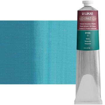 LUKAS 1862 Oil Color - Turquoise, 200ml
