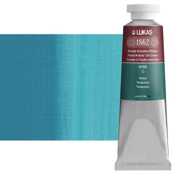 LUKAS 1862 Oil Color - Turquoise, 37ml