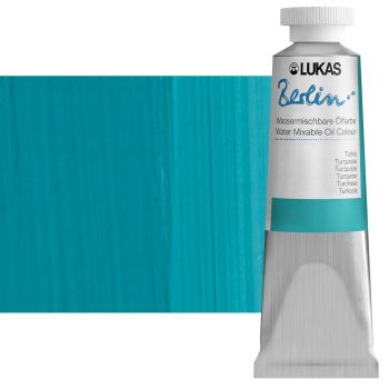 LUKAS Berlin Water Mixable Oil Turquoise 37 ml Tube
