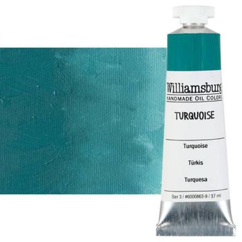 Williamsburg Handmade Oil Paint 37 ml - Turquoise