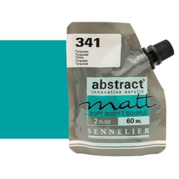 Sennelier Abstract Matt Soft Body Acrylic Turquoise 60ml