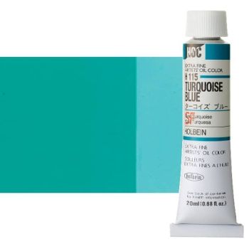 Holbein Extra-Fine Artists' Oil Color 20 ml Tube - Turquoise Blue