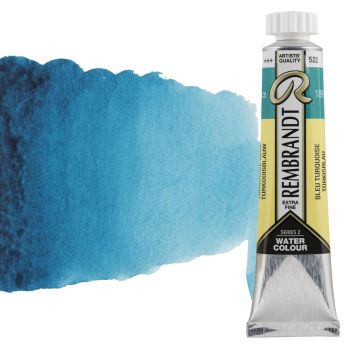 Rembrandt Extra-Fine Watercolor 20 ml Tube - Turquoise Blue