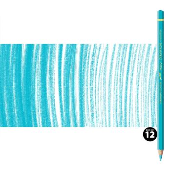 Caran d'Ache Pablo Pencils Set of 12 No. 171 - Turquoise Blue