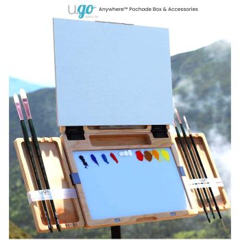 u.go™ Plein Air Anywhere™ Pochade Box & Accessories
