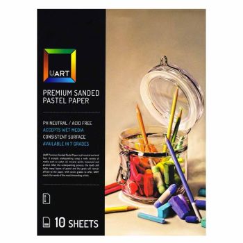 UART Sanded Pastel Paper 280 Grade 21" x 27" (Pack of 10)