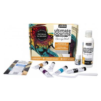 Pebeo Studio Acrylic Ultimate Pouring Medium Discovery Set