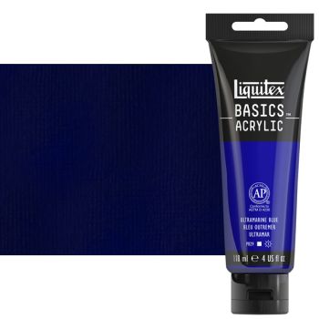 Liquitex Basics Acrylic Paint Ultramarine Blue 4oz