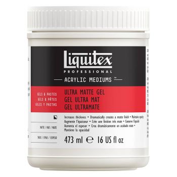 Liquitex Ultra Matte Gel 16 oz Jar