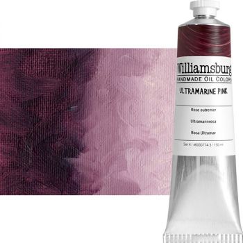 Williamsburg Handmade Oil Paint 150 ml - Ultramarine Pink