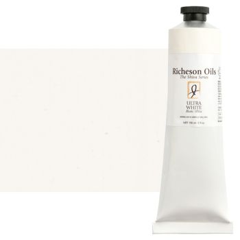 Shiva Signature Permanent Artist Oil Color 150 ml Tube - Ultra White