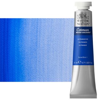 Winsor & Newton Cotman Watercolor 21 ml Tube - Ultramarine