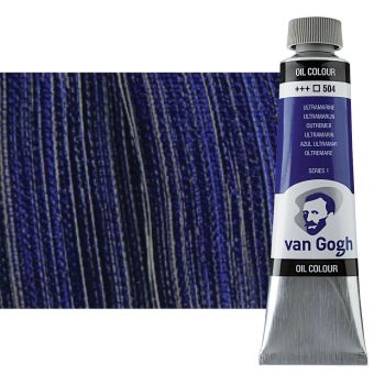 Van Gogh Oil Color, Ultramarine Blue 40ml Tube