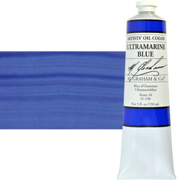 M. Graham Oil Color 5oz - Ultramarine Blue