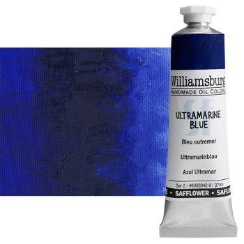 Williamsburg Handmade Safflower Oil Color 37ml Tube - Ultramarine Blue