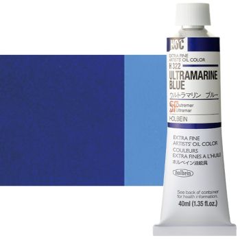 Holbein Extra-Fine Artists' Oil Color 40 ml Tube - Ultramarine Blue
