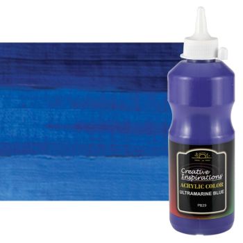 Creative Inspirations Acrylic, Ultramarine Blue 500ml Bottle