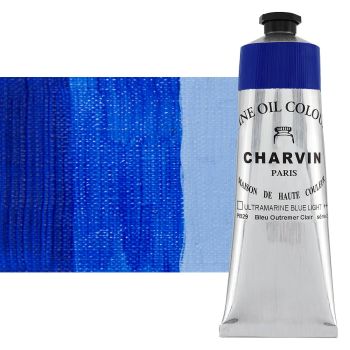 Ultramarine Blue Light 150ml Tube Fine Artists Oil Paint by Charvin
