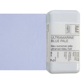 R&F Encaustic Paint 40Ml Ultramarine Blue Pale 