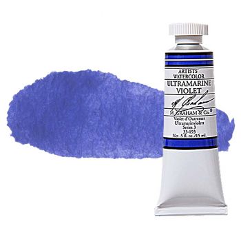 M. Graham Artists' Watercolor 15ml - Ultramarine Violet
