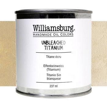 Williamsburg Oil Color 237 ml Can Unbleached Titanium