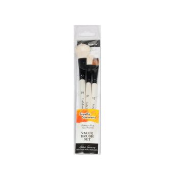 Simply Simmons Original Decorative Brushes Mop Up Wallet 3-Pack