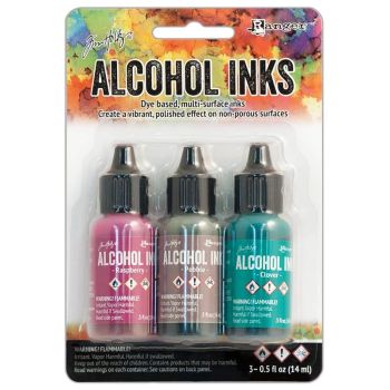 3Pk Holtz Alcohol Ink 1/2oz Valley Trail Color Kit