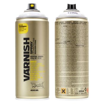 Montana Tech Spray - Varnish Semi-Gloss UV-Protective Spray - 400ml Can