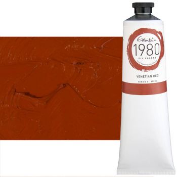 Gamblin 1980 Oil Colors - Venetian Red, 150ml Tube