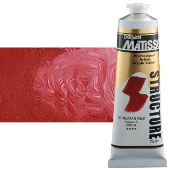 Matisse Structure Acrylic Colors Venetian Red 75 ml