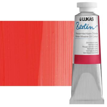 LUKAS Berlin Water Mixable Oil Vermilion Hue 37 ml Tube