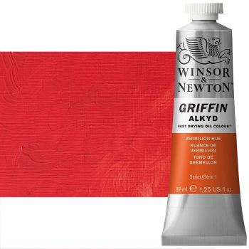 Griffin Alkyd Fast-Drying Oil Color 37 ml Tube - Vermilion Hue
