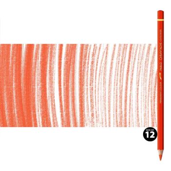 Caran d'Ache Pablo Pencils Set of 12 No. 060 - Vermillion