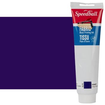 Speedball 5 oz Fabric Block Print Ink Violet