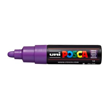 Posca Acrylic Paint Marker 4.5-5.5 mm Broad Bullet Tip Violet 